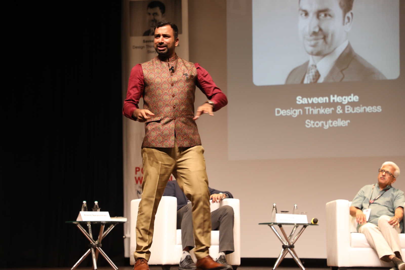 Saveen Hegde engaging masterclass participants