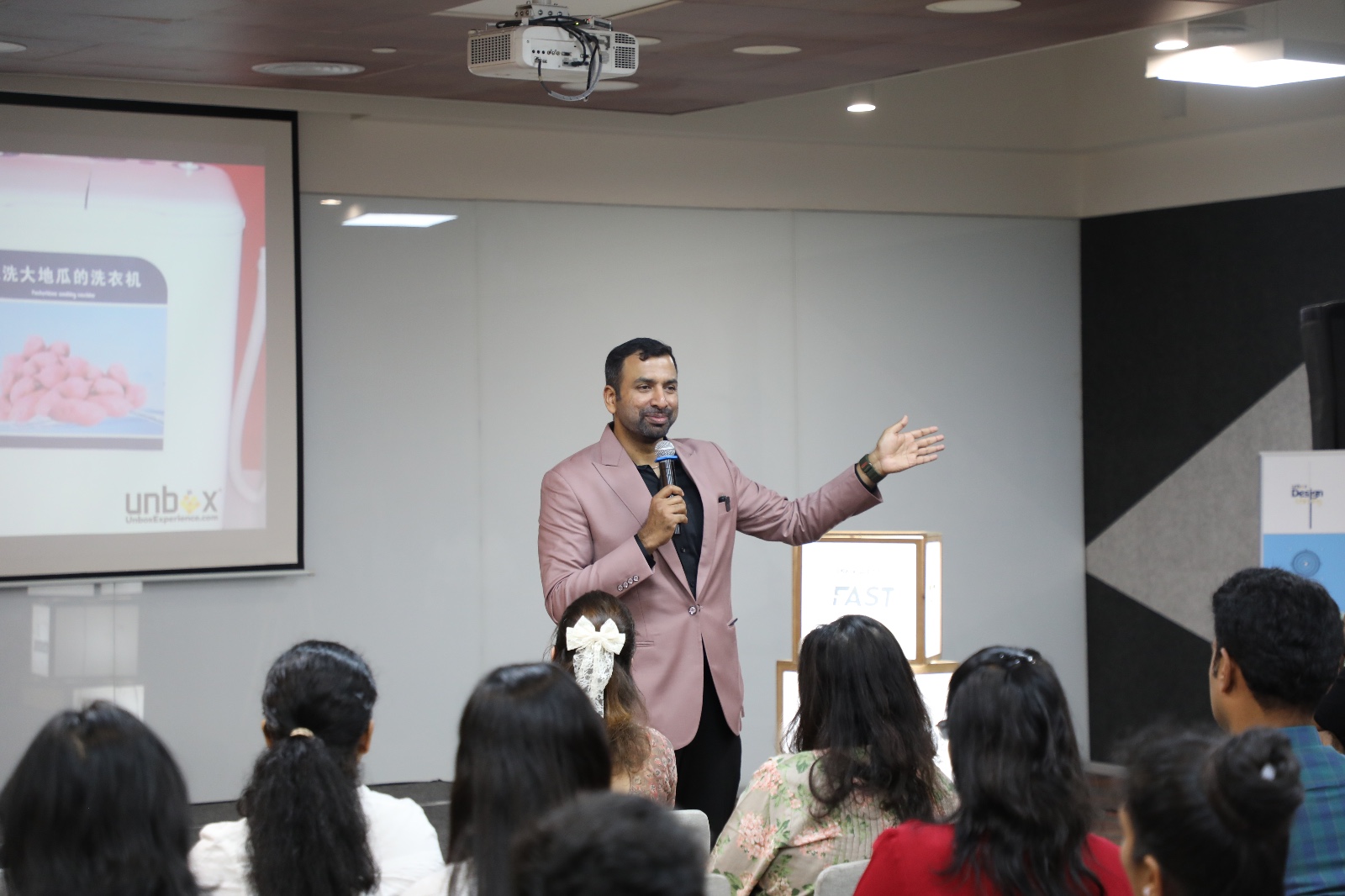 Saveen Hegde leading active communication practice